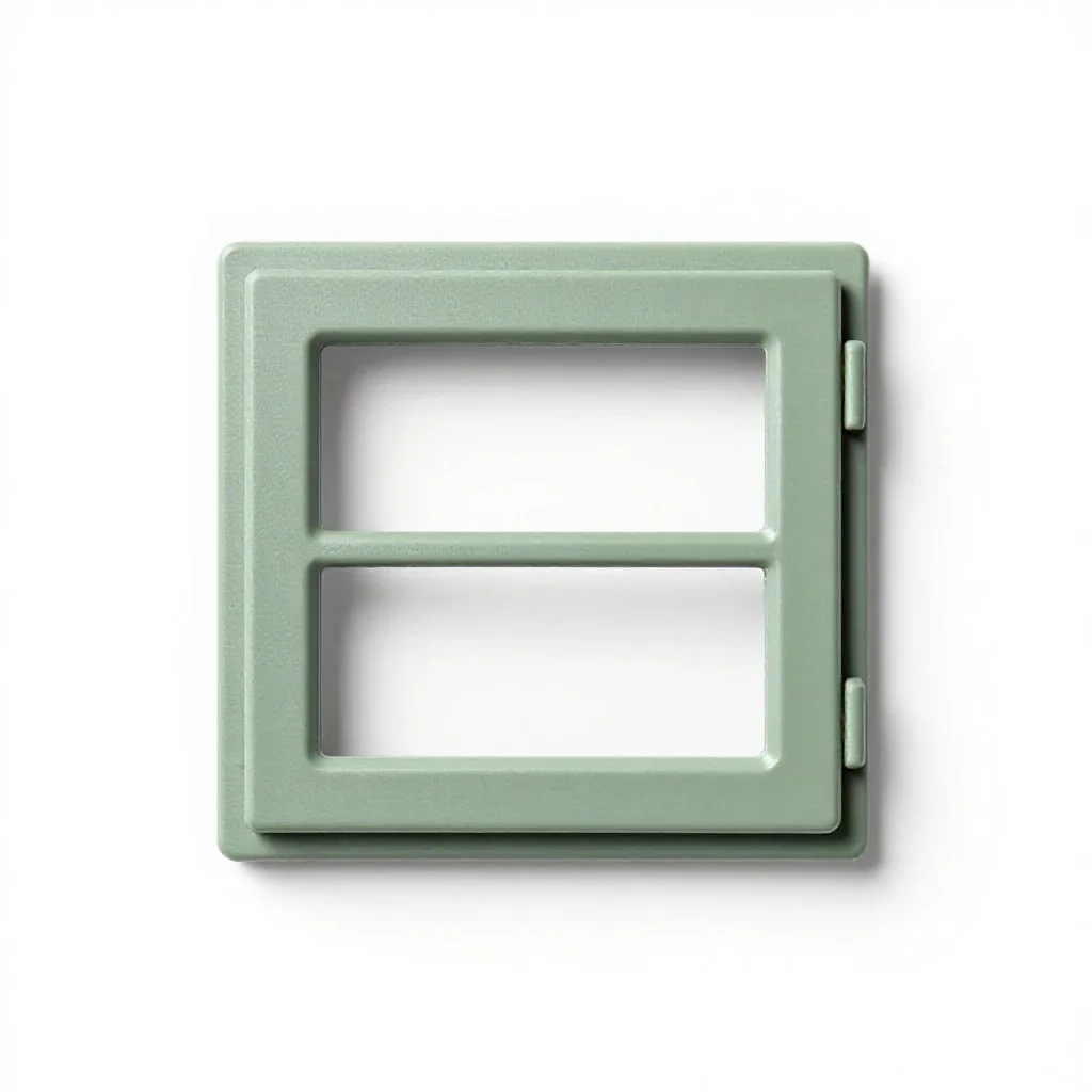 Sliding window isolated on a white background