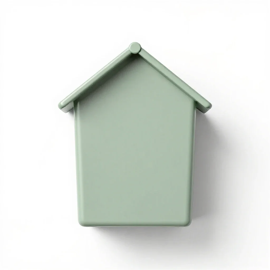 Smokehouse isolated on a white background