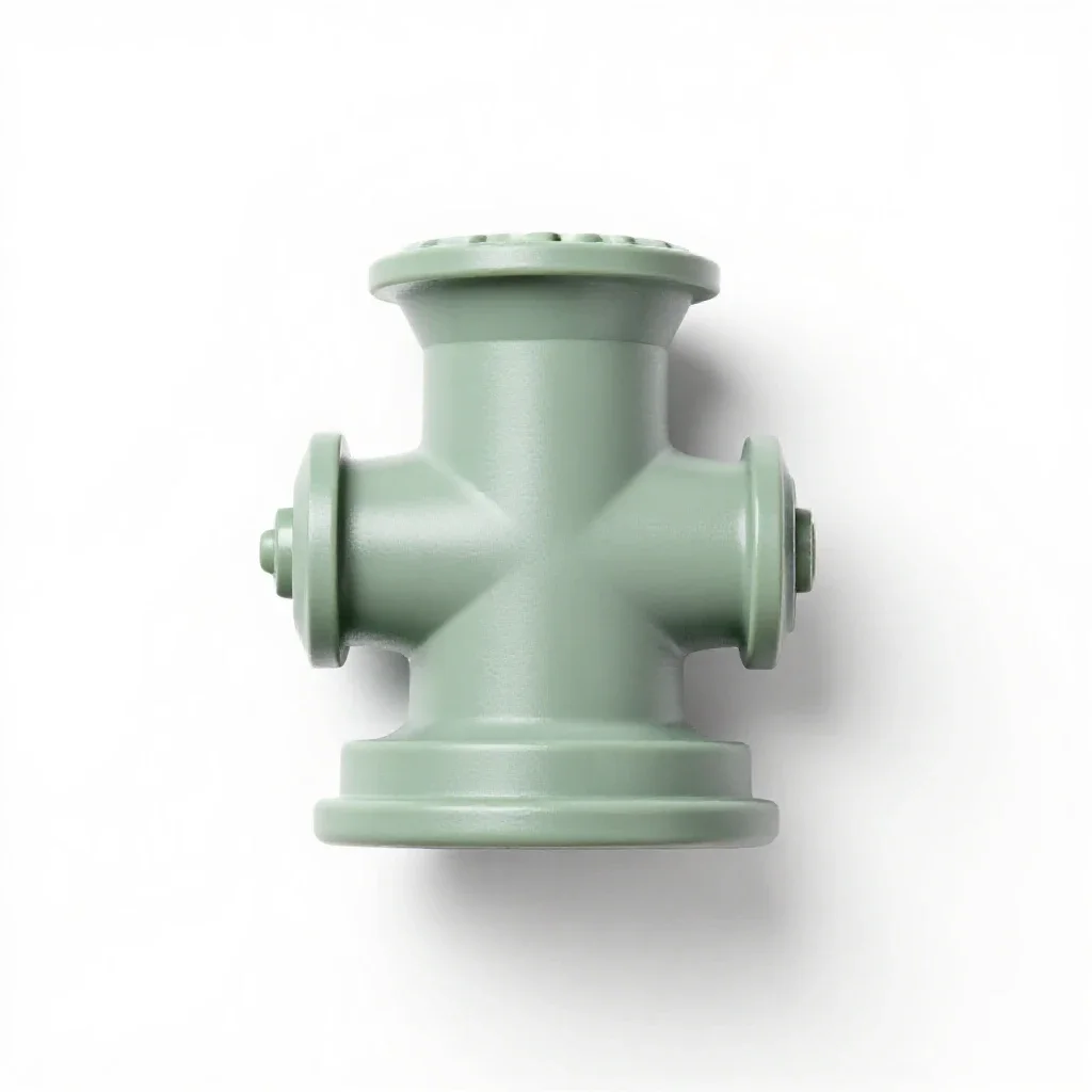 Stamp mill isolated on a white background