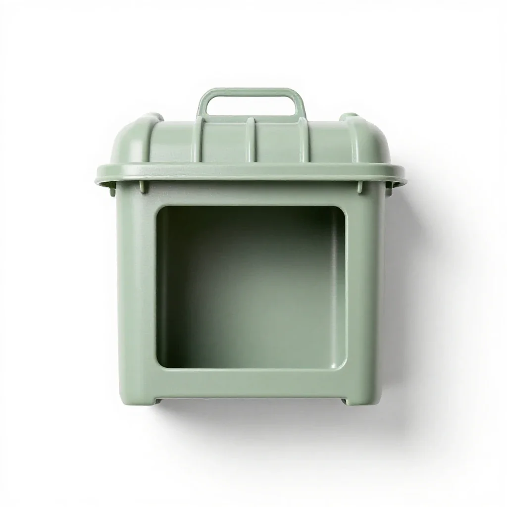 Stash house isolated on a white background