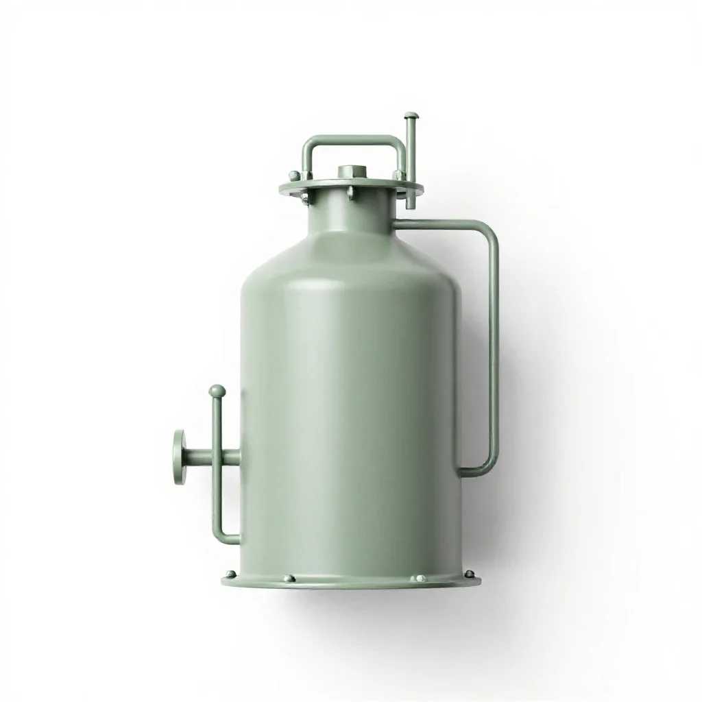 Steel mill isolated on a white background