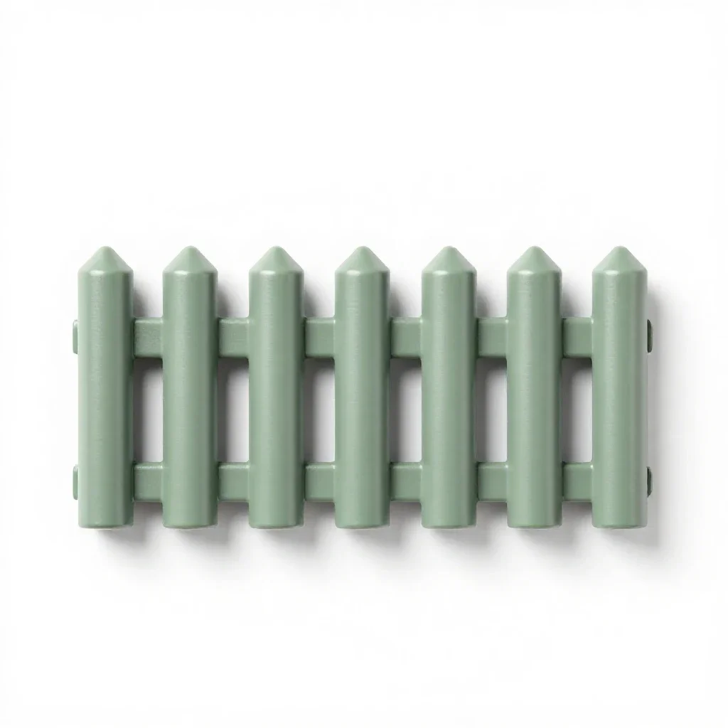 Stockade isolated on a white background