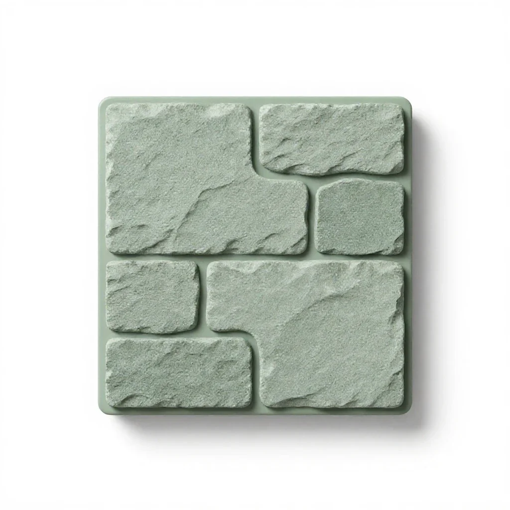 Stonework isolated on a white background