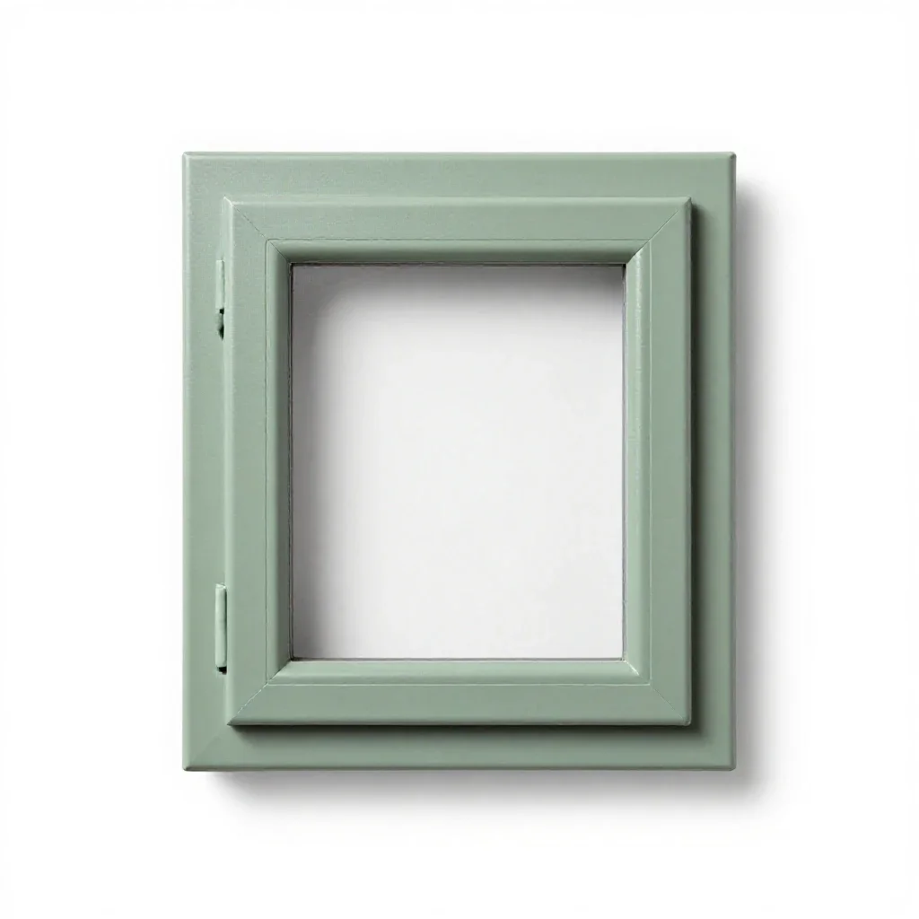 Storm window isolated on a white background