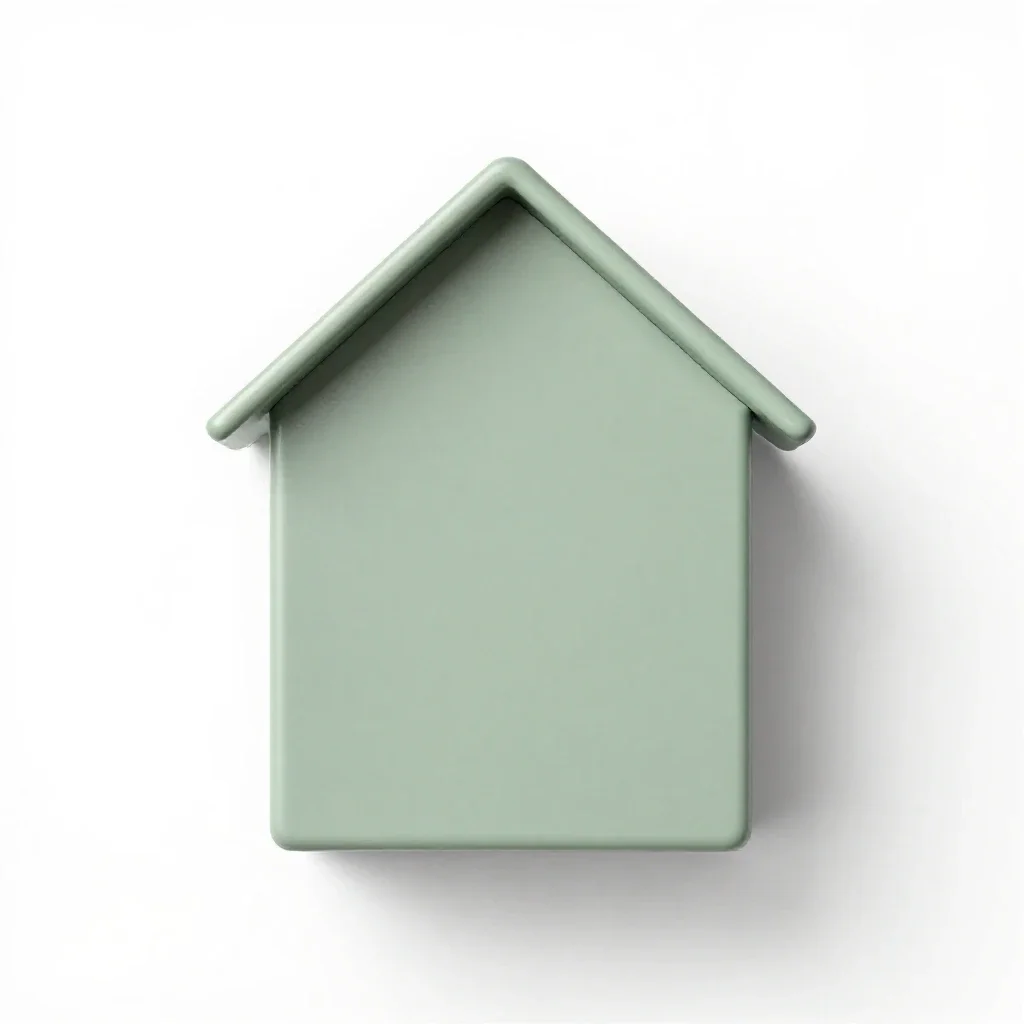 Summer house isolated on a white background