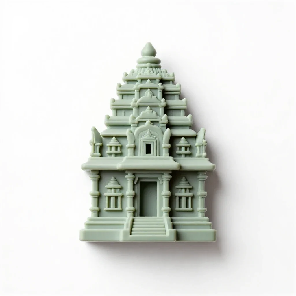 Temple isolated on a white background