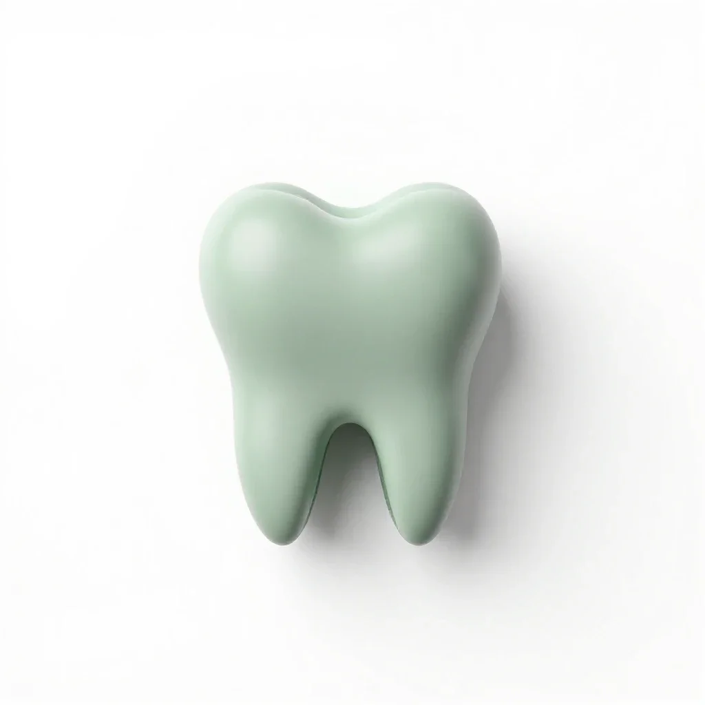 Tooth isolated on a white background