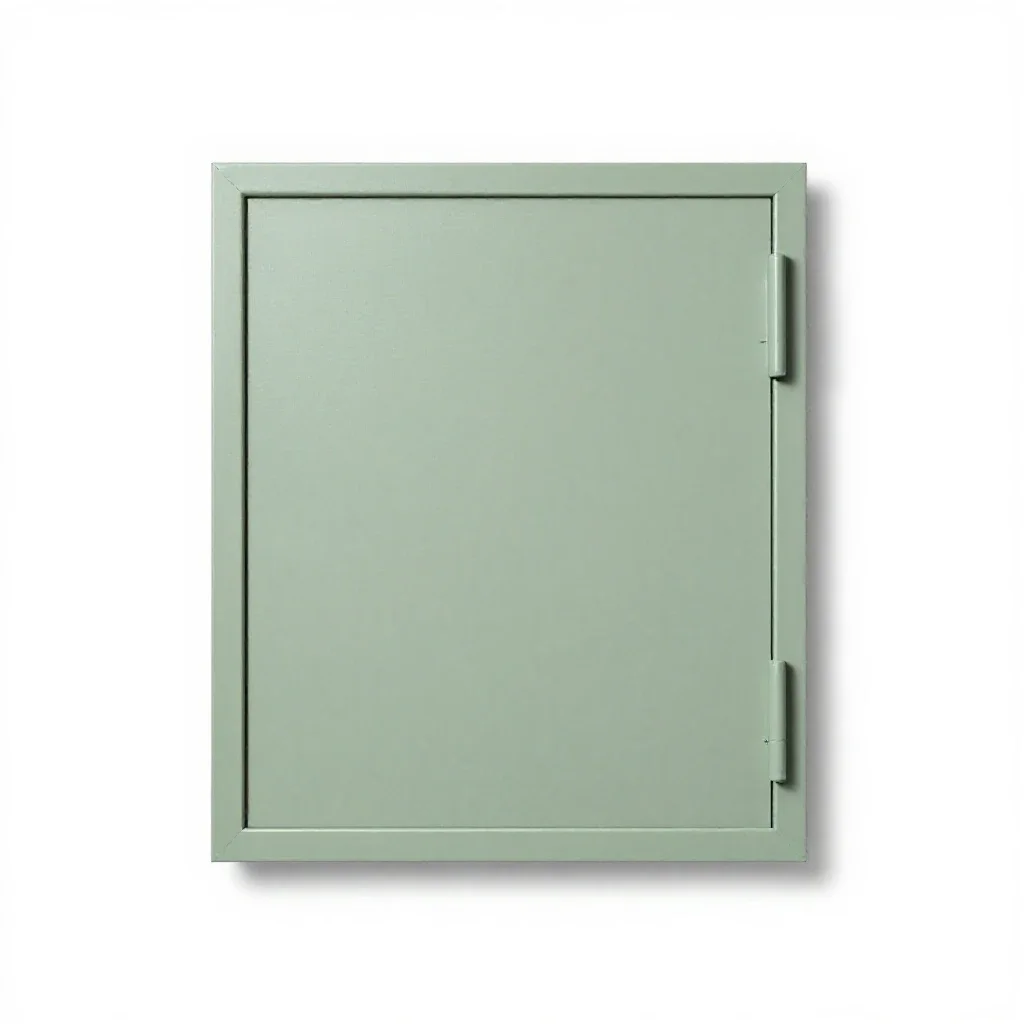 Trap door isolated on a white background
