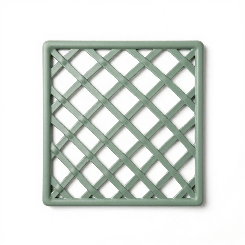 Trellis isolated on a white background