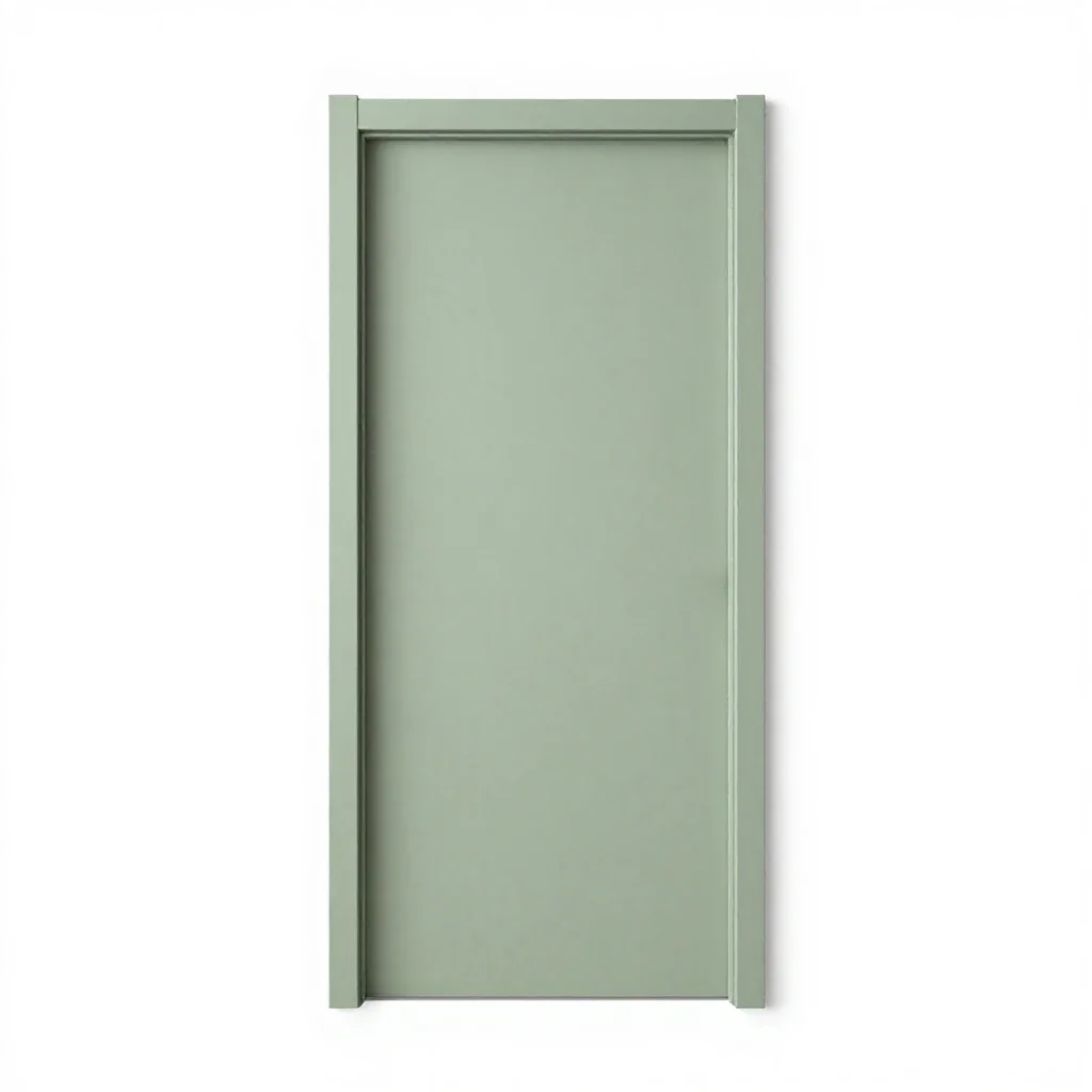 Interior door isolated on a white background