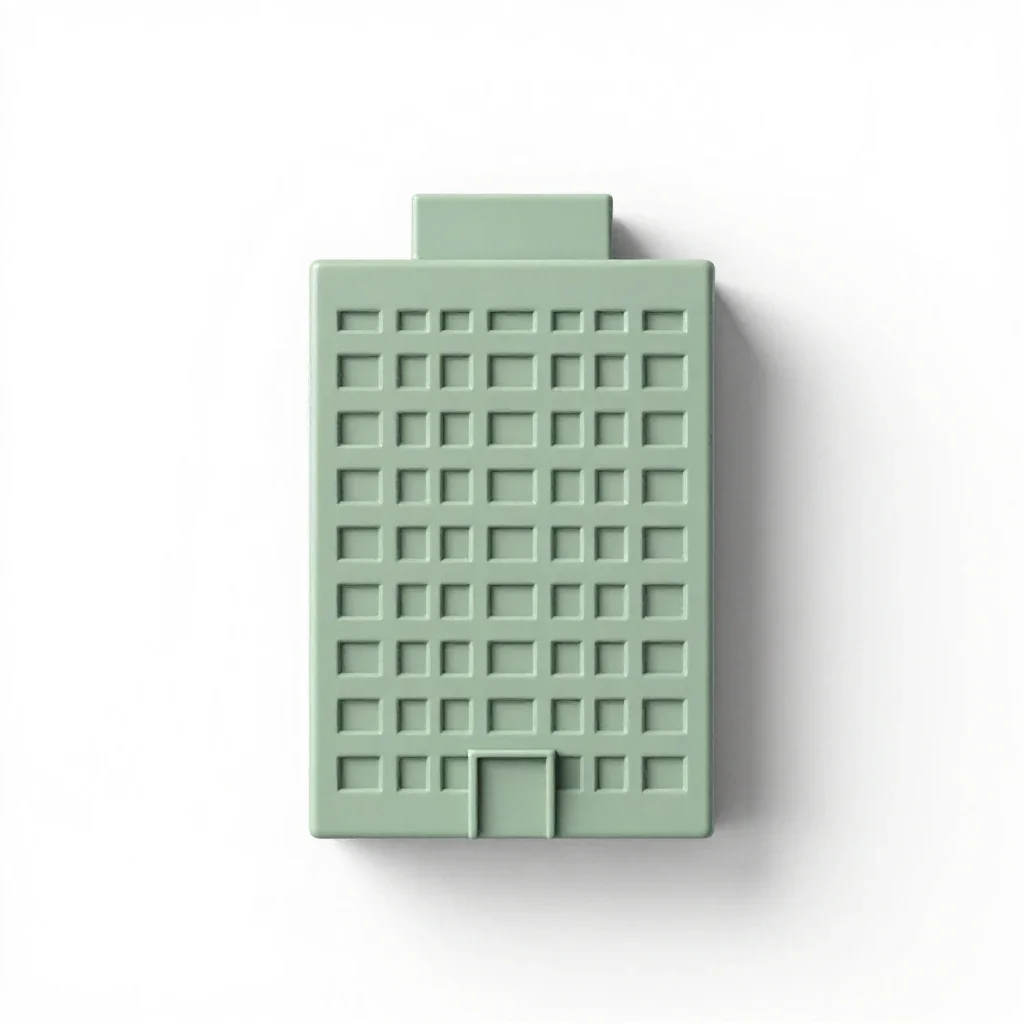 Office building isolated on a white background
