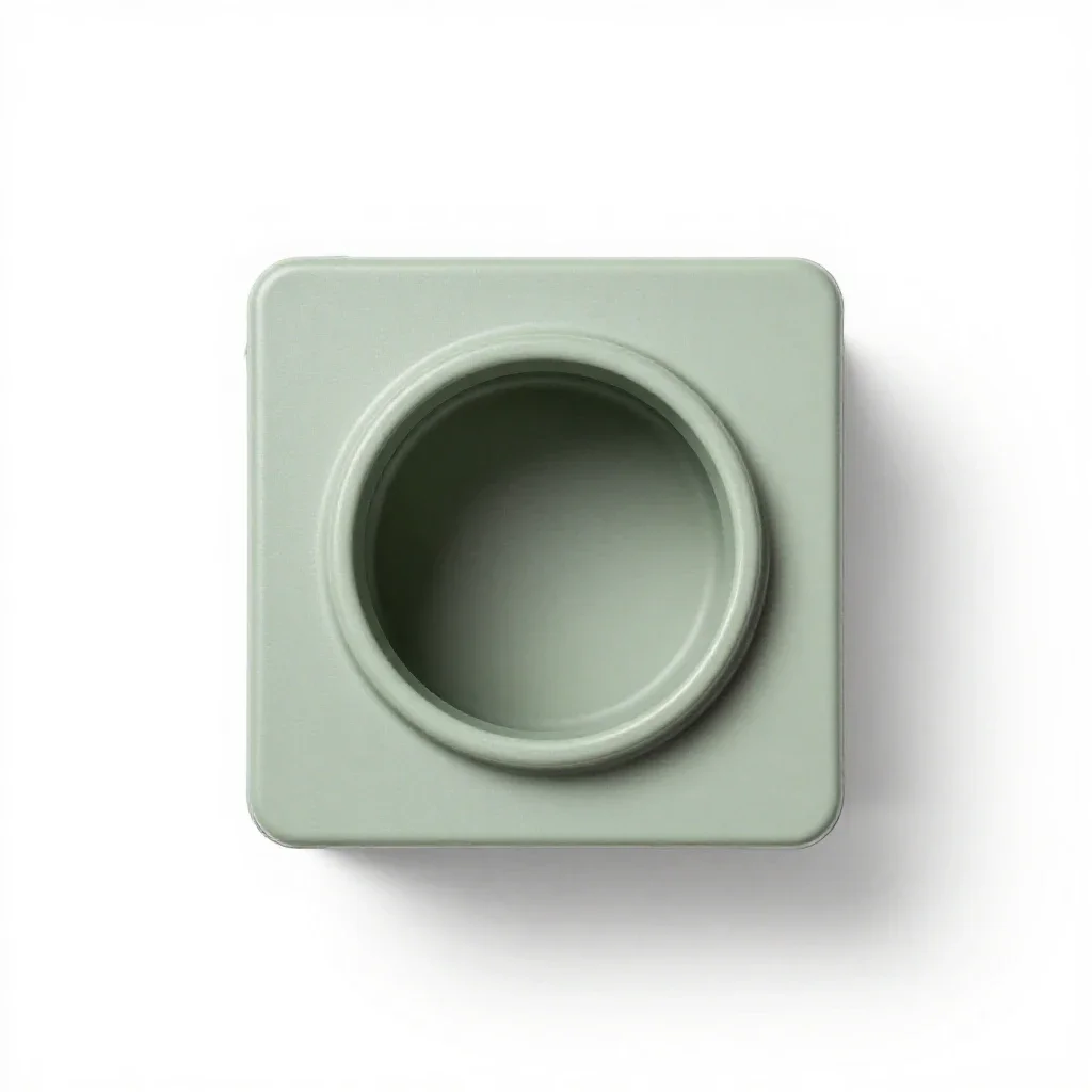 Open-hearth furnace isolated on a white background