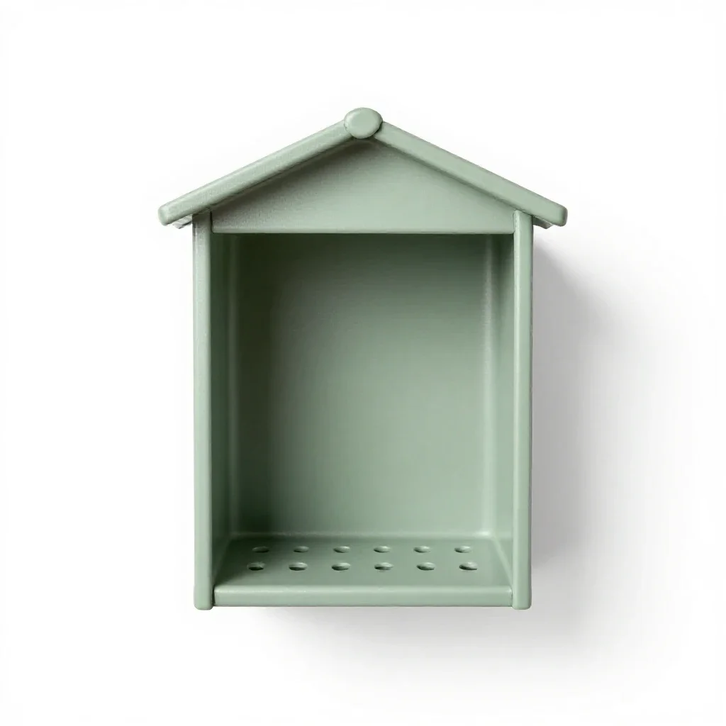 Outhouse isolated on a white background