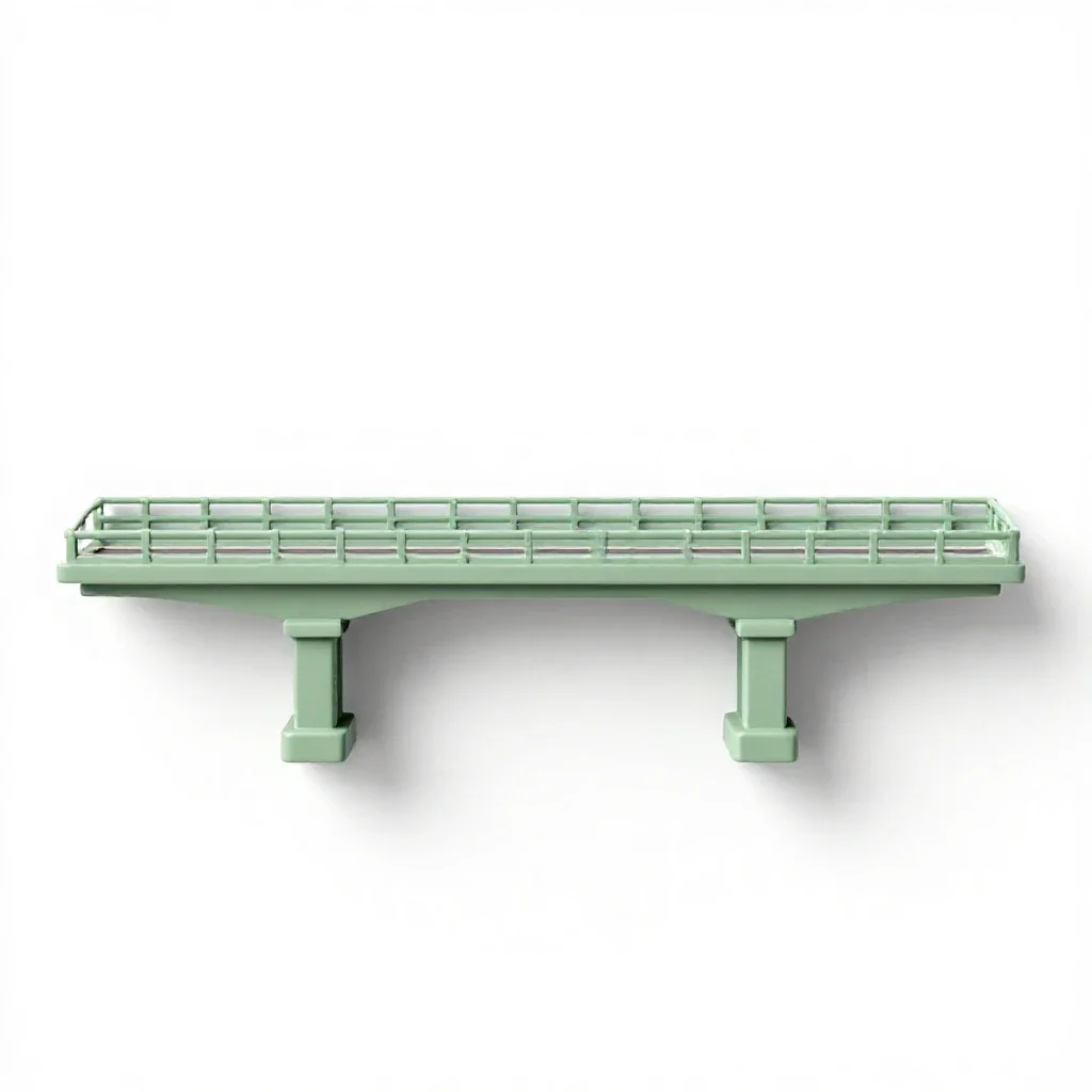 Overpass isolated on a white background