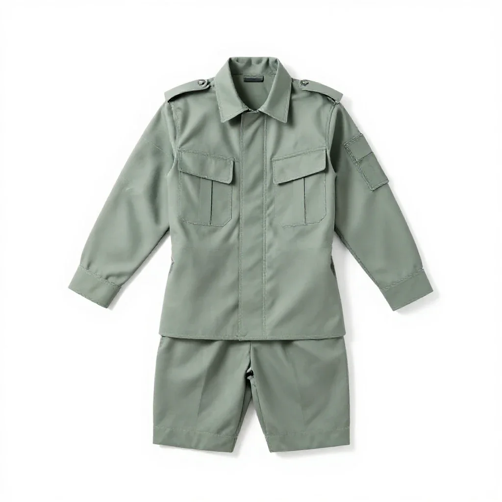 Battle dress isolated on a white background
