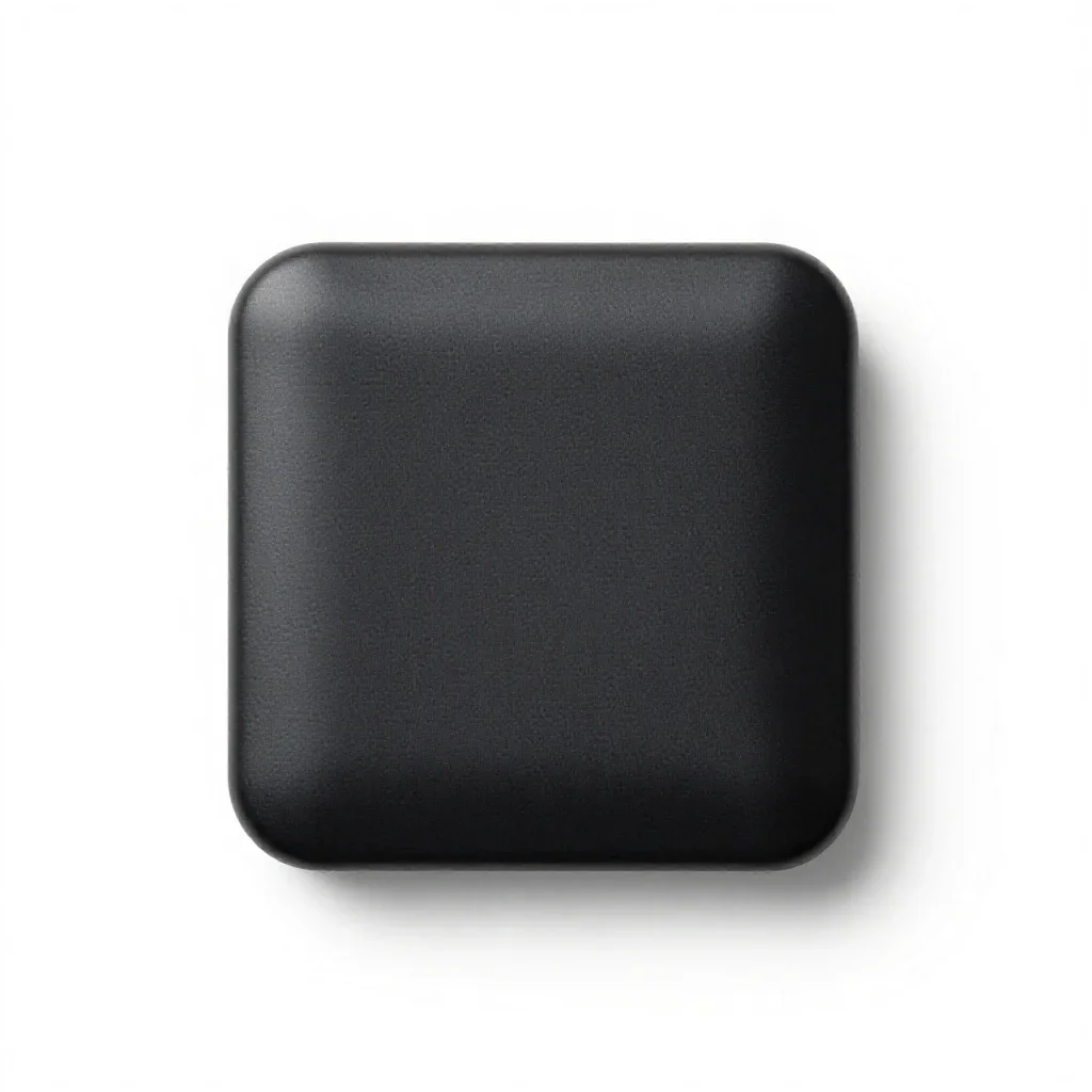 Black isolated on a white background