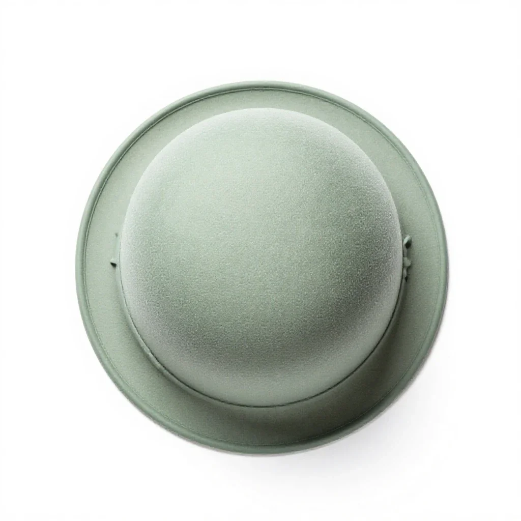Bowler hat isolated on a white background