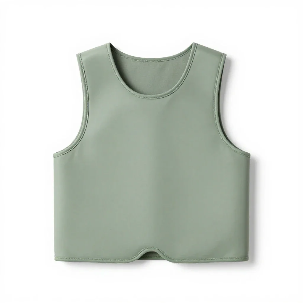 Bulletproof vest isolated on a white background