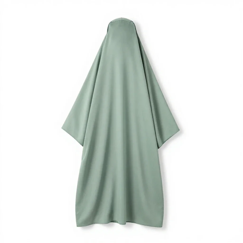 Burqa isolated on a white background