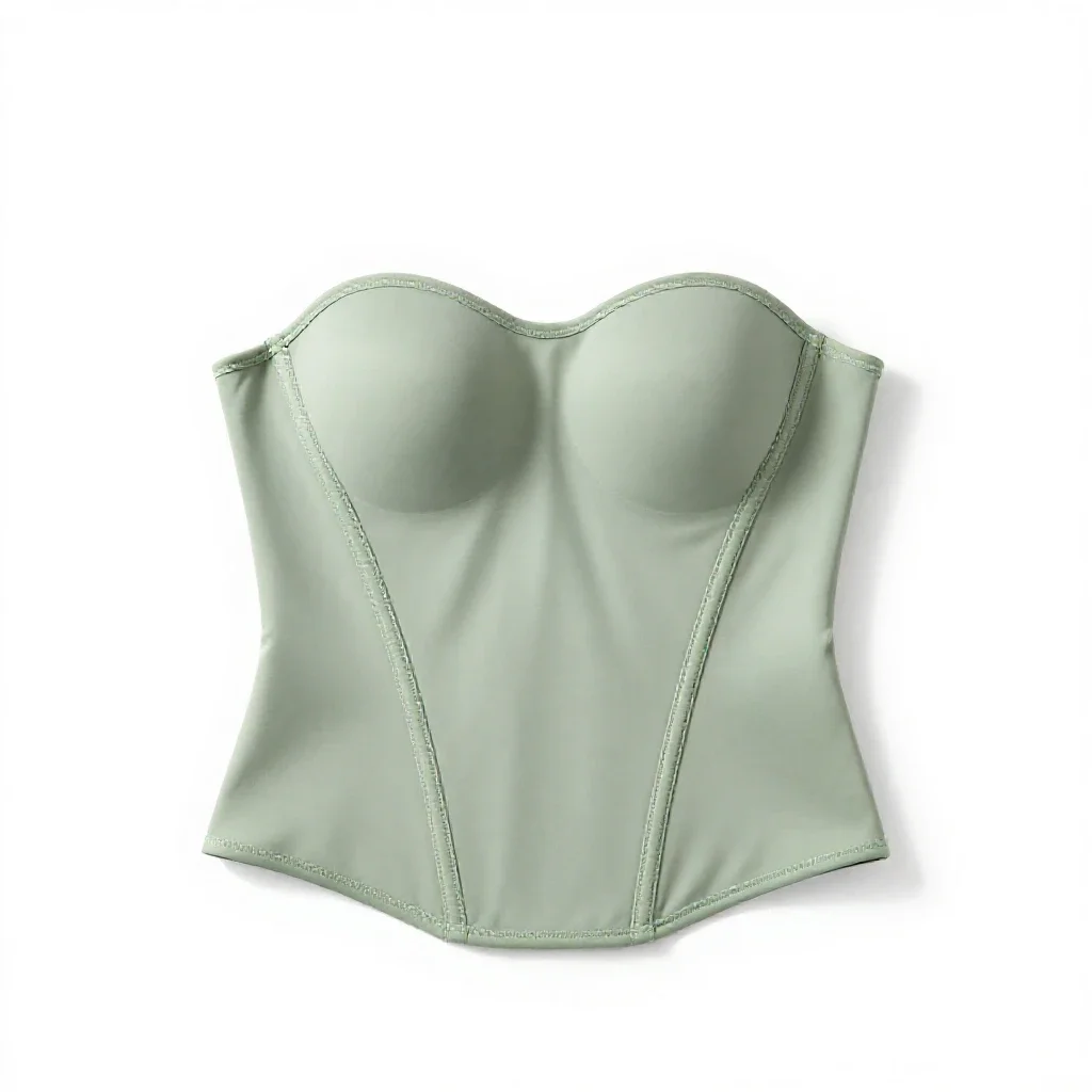 Bustier isolated on a white background