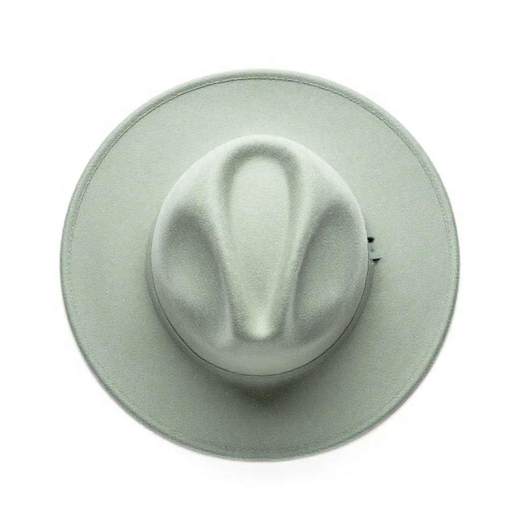 Campaign hat isolated on a white background