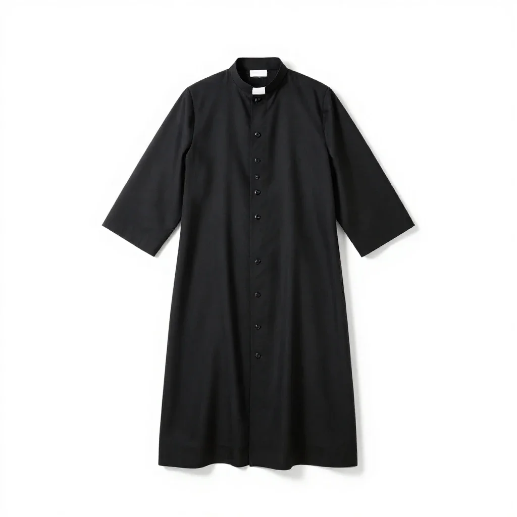 Cassock isolated on a white background