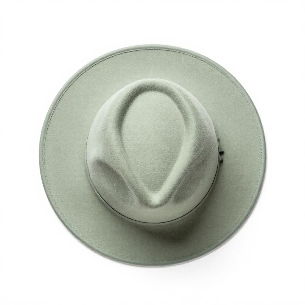 Cavalier hat isolated on a white background