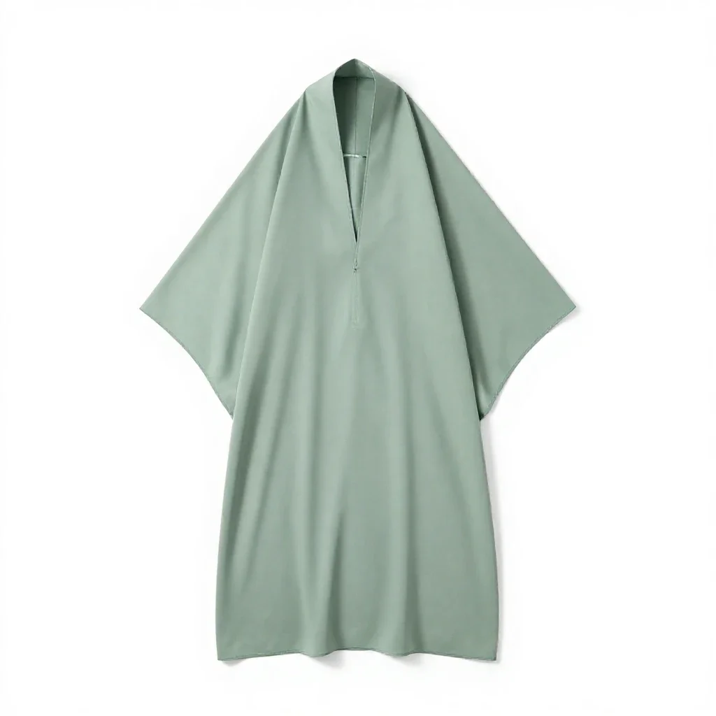 Chador isolated on a white background