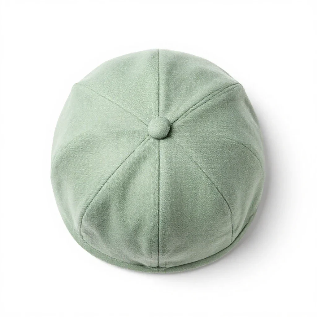 Cloth cap isolated on a white background