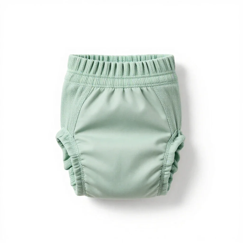 Diaper isolated on a white background