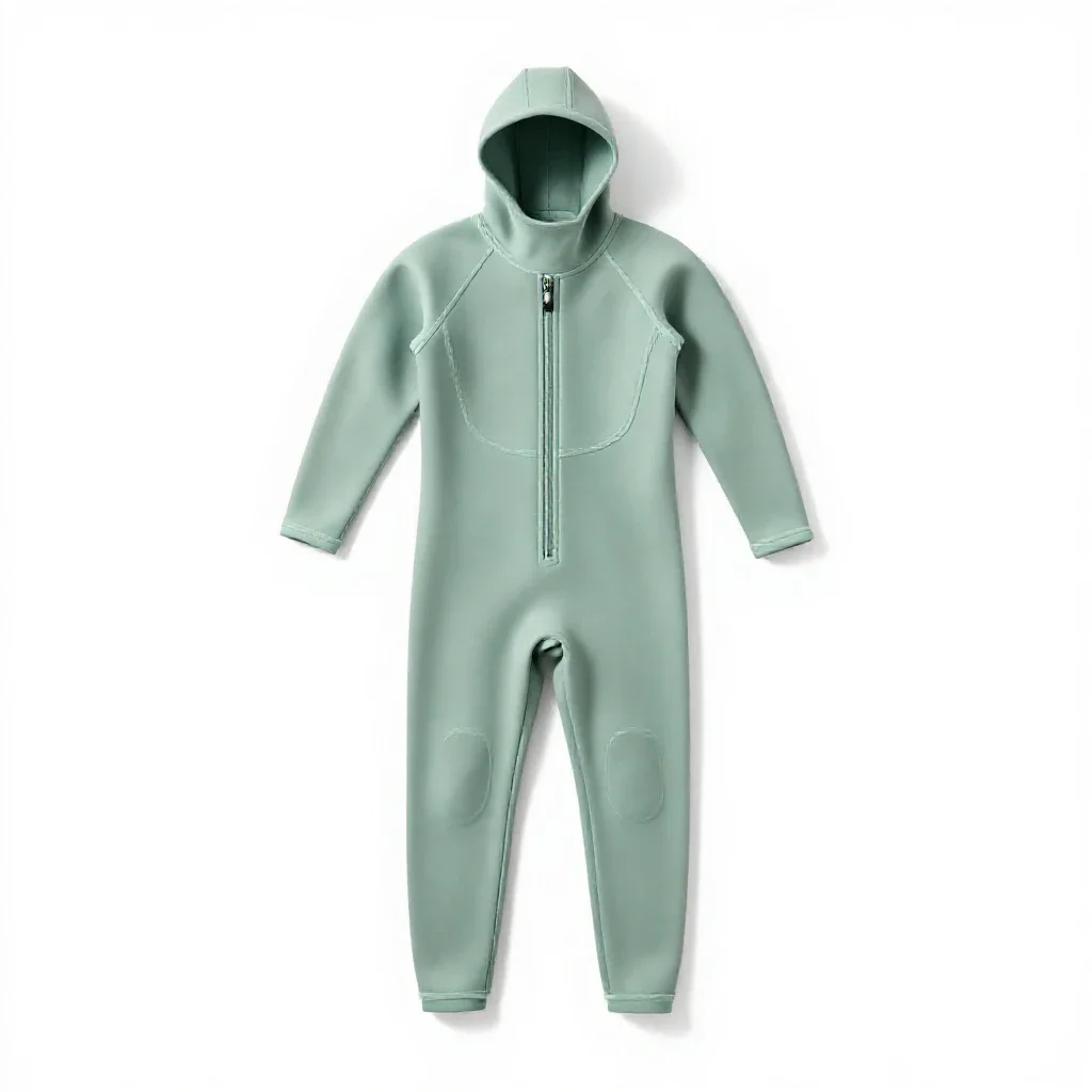 Diving suit isolated on a white background