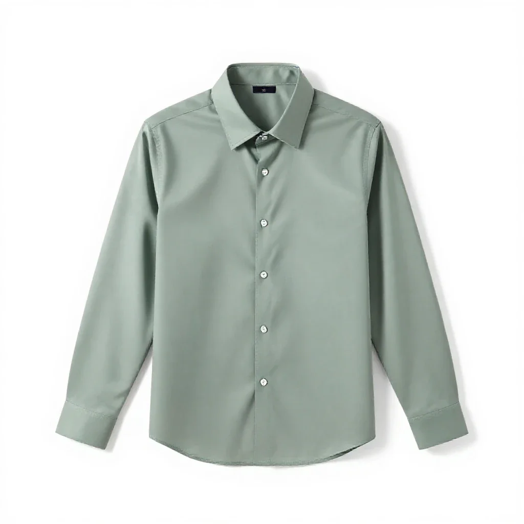 Dress shirt isolated on a white background