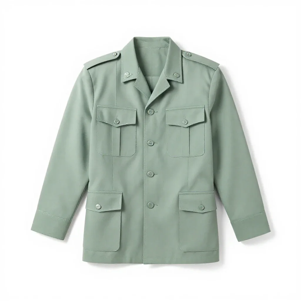 Dress uniform isolated on a white background