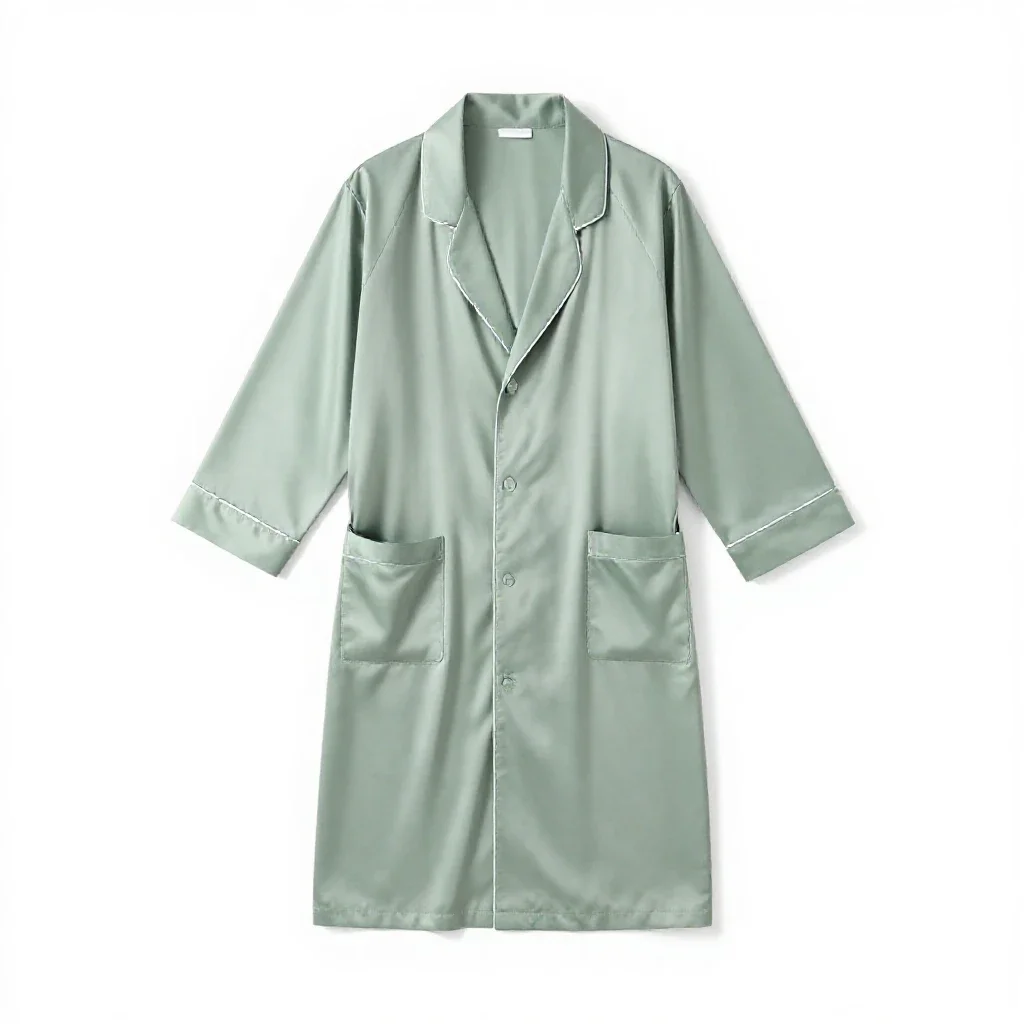 Dressing gown isolated on a white background