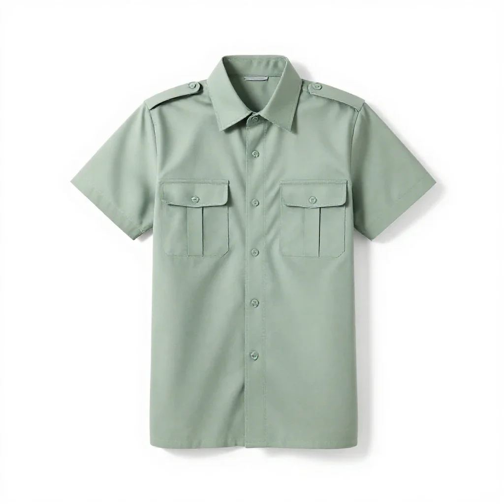Full-dress uniform isolated on a white background