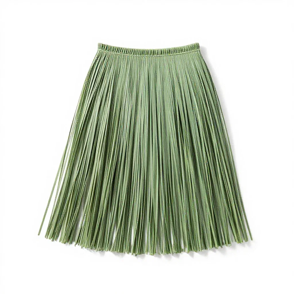 Grass skirt isolated on a white background