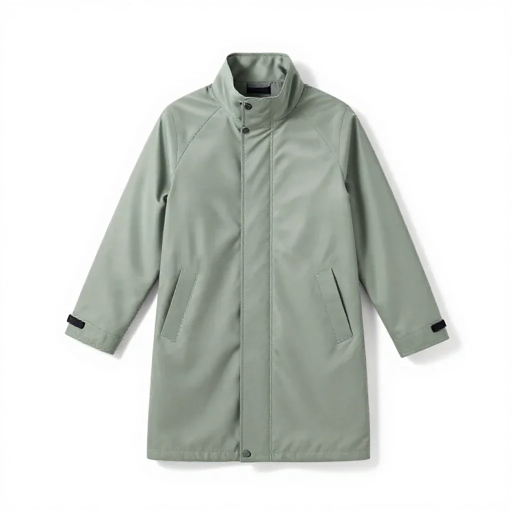 Greatcoat isolated on a white background