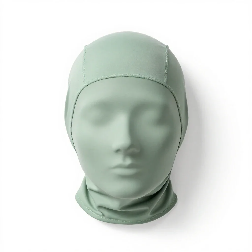 Head covering isolated on a white background