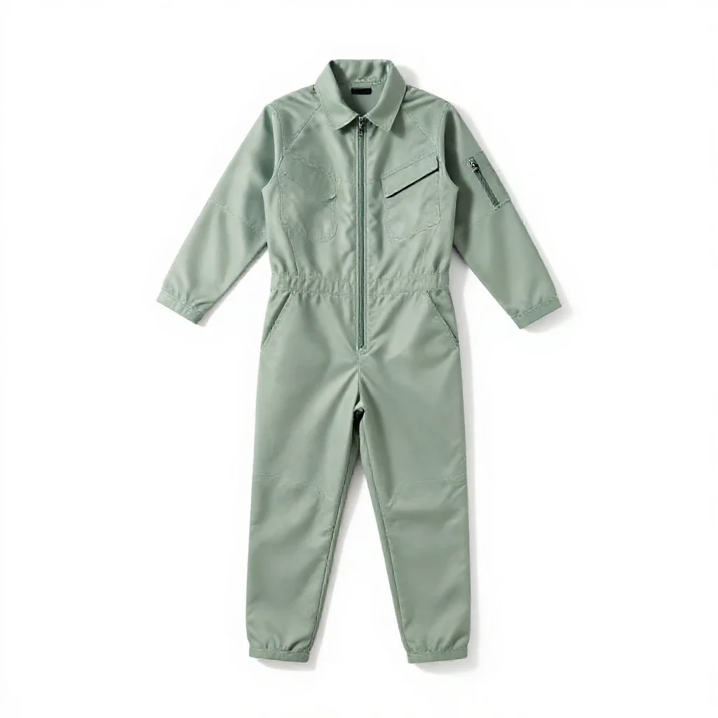 Jump suit isolated on a white background