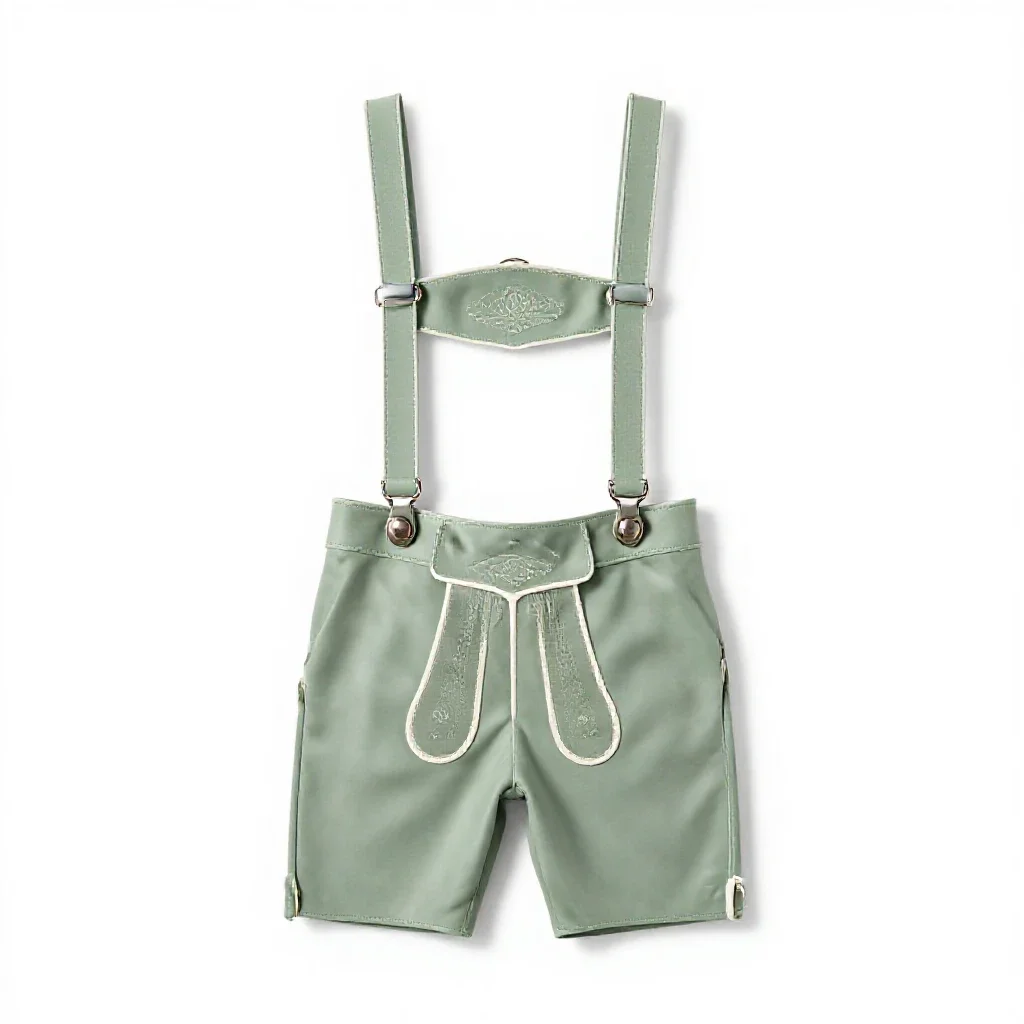 Lederhosen isolated on a white background