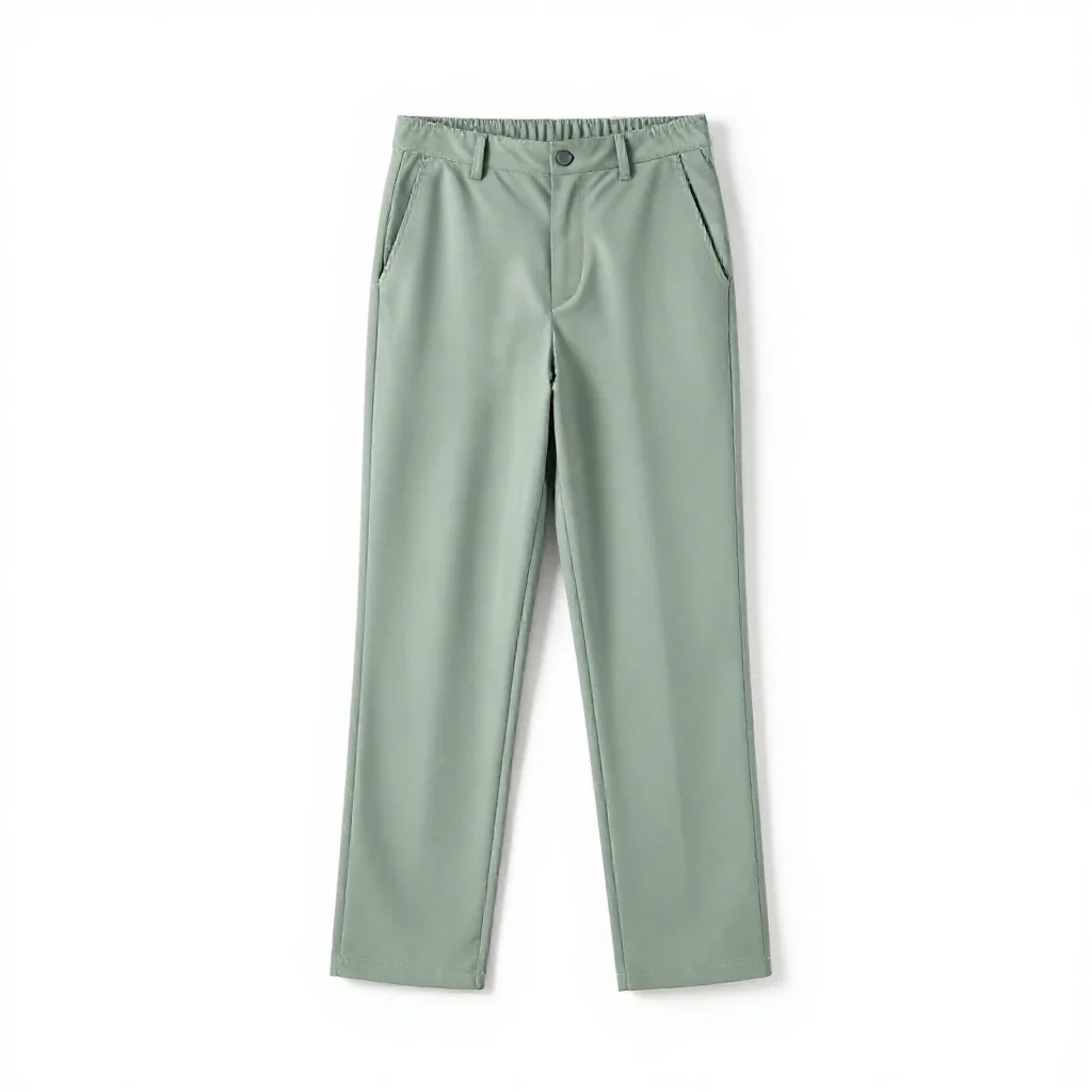 Long trousers isolated on a white background