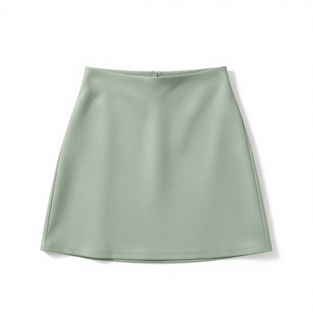 Miniskirt isolated on a white background