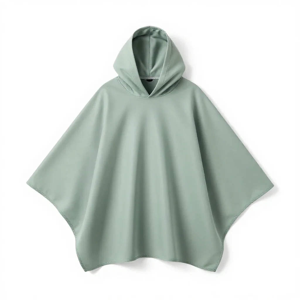 Poncho isolated on a white background