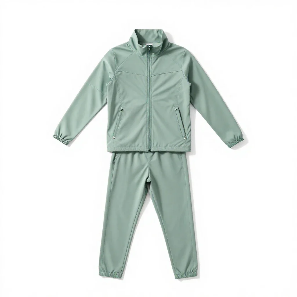 Running suit isolated on a white background