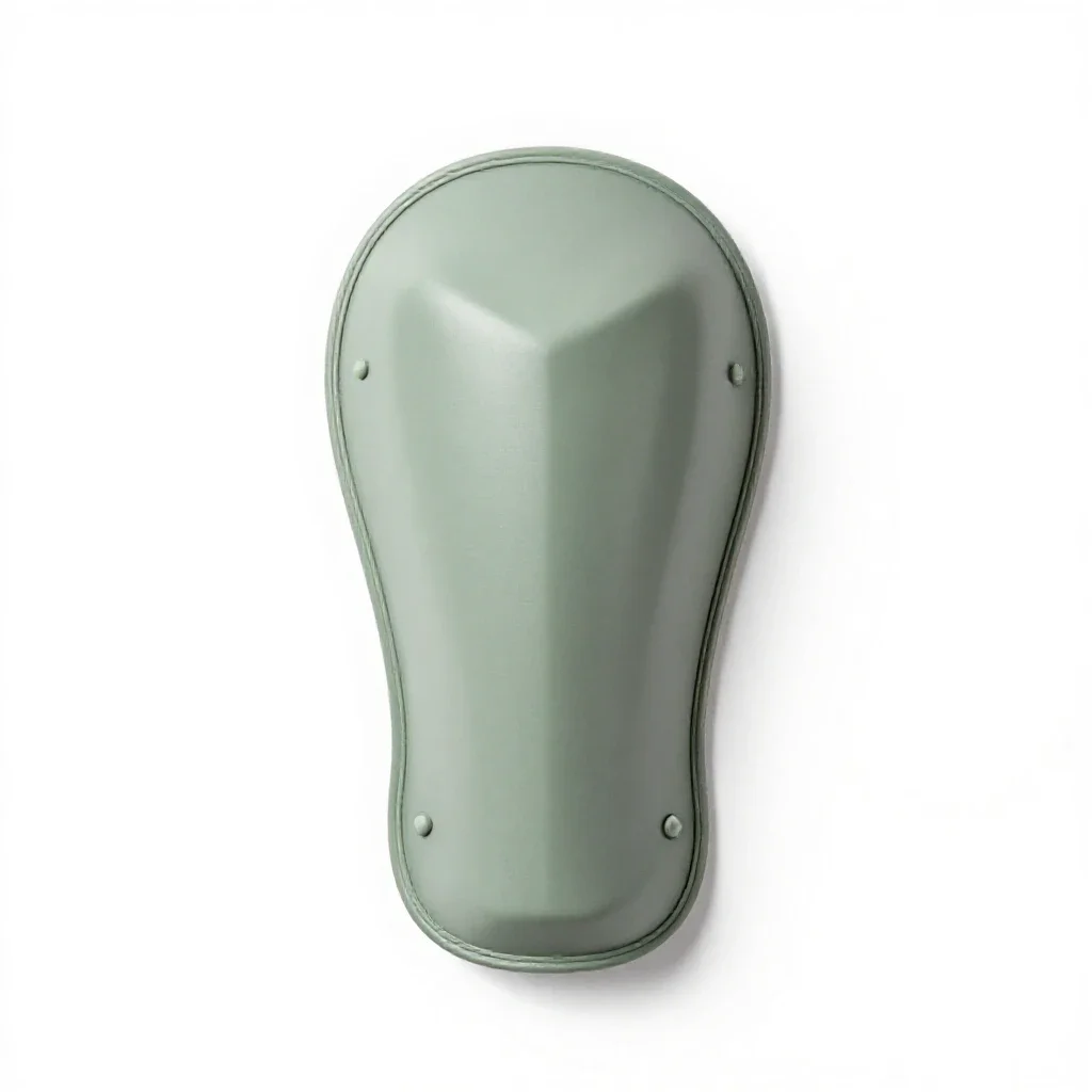 Shin guard isolated on a white background