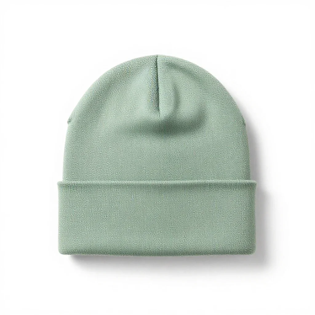 Ski cap isolated on a white background