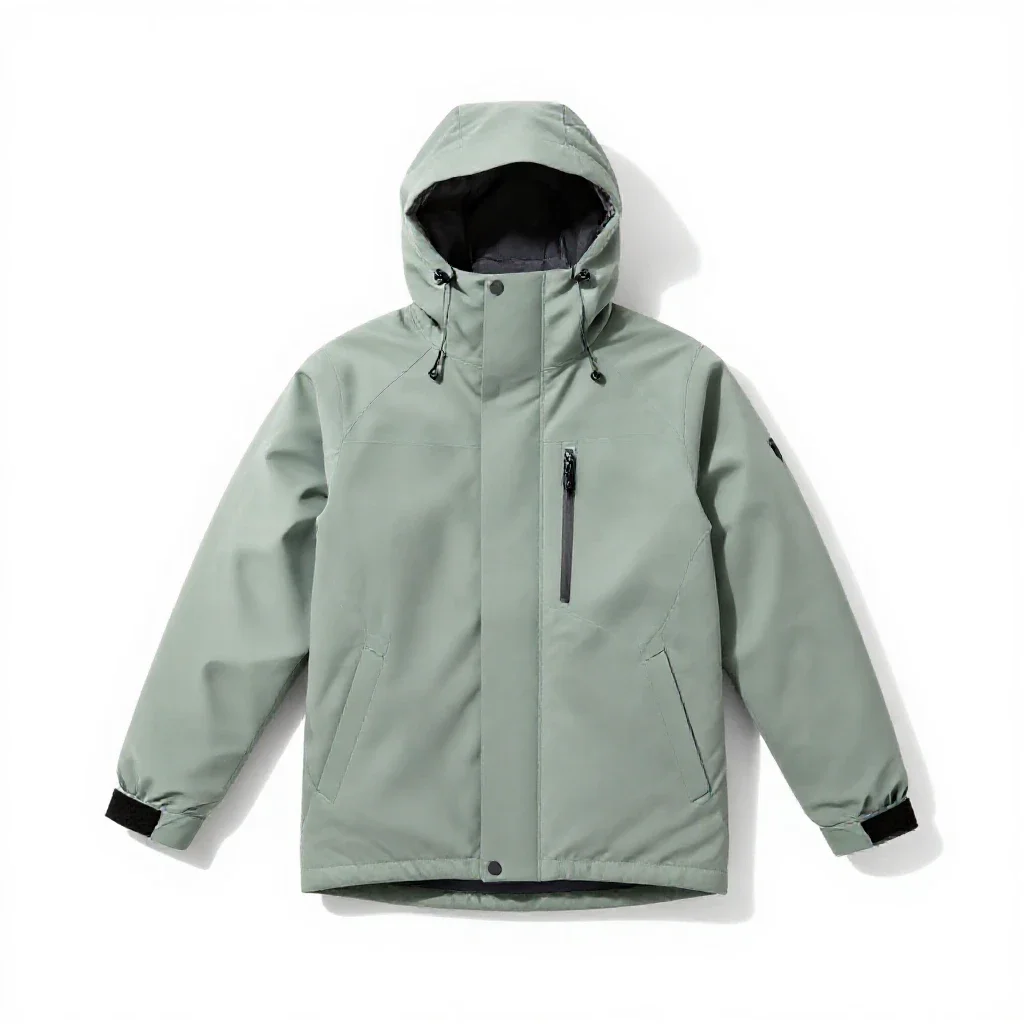 Ski parka isolated on a white background