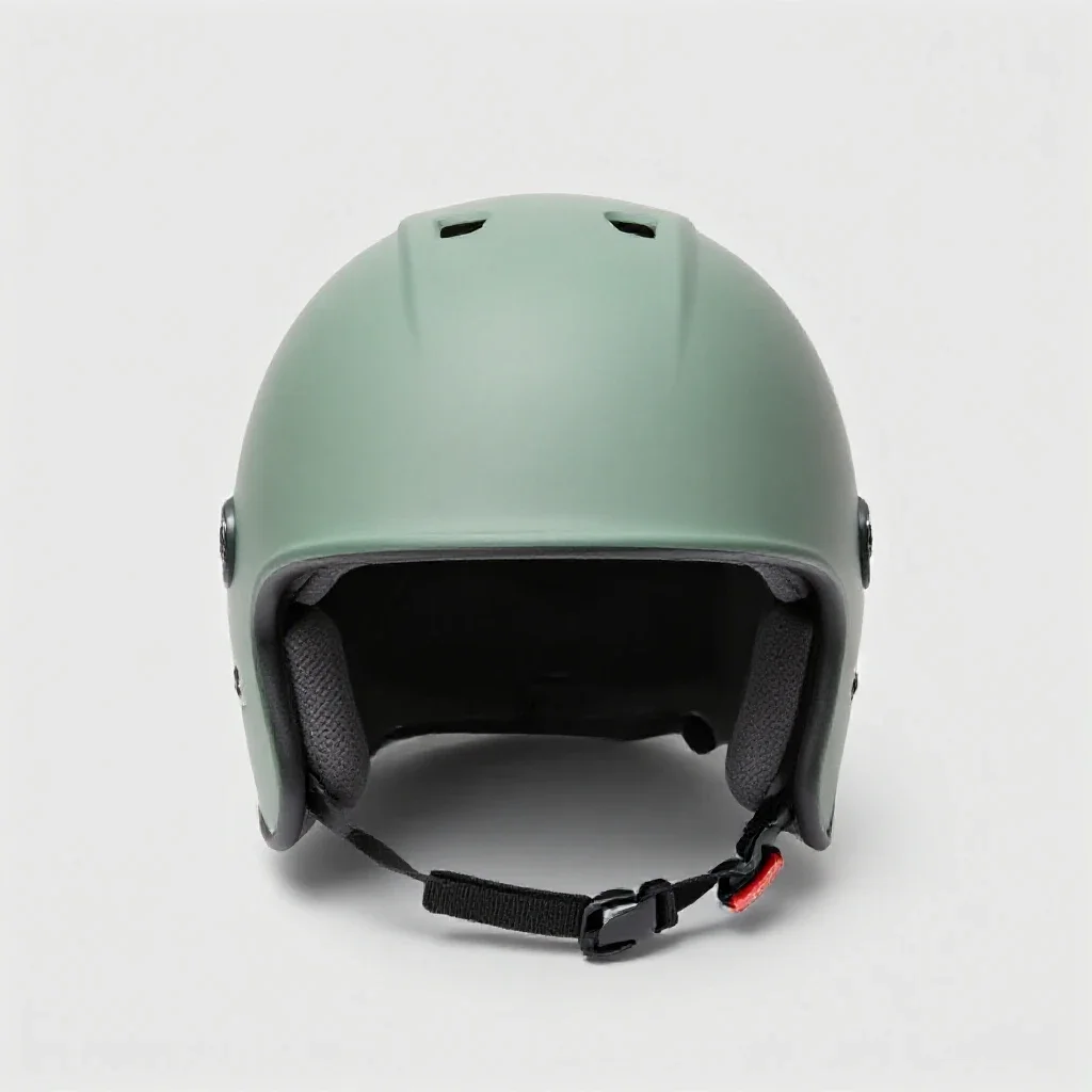 Skid lid isolated on a white background