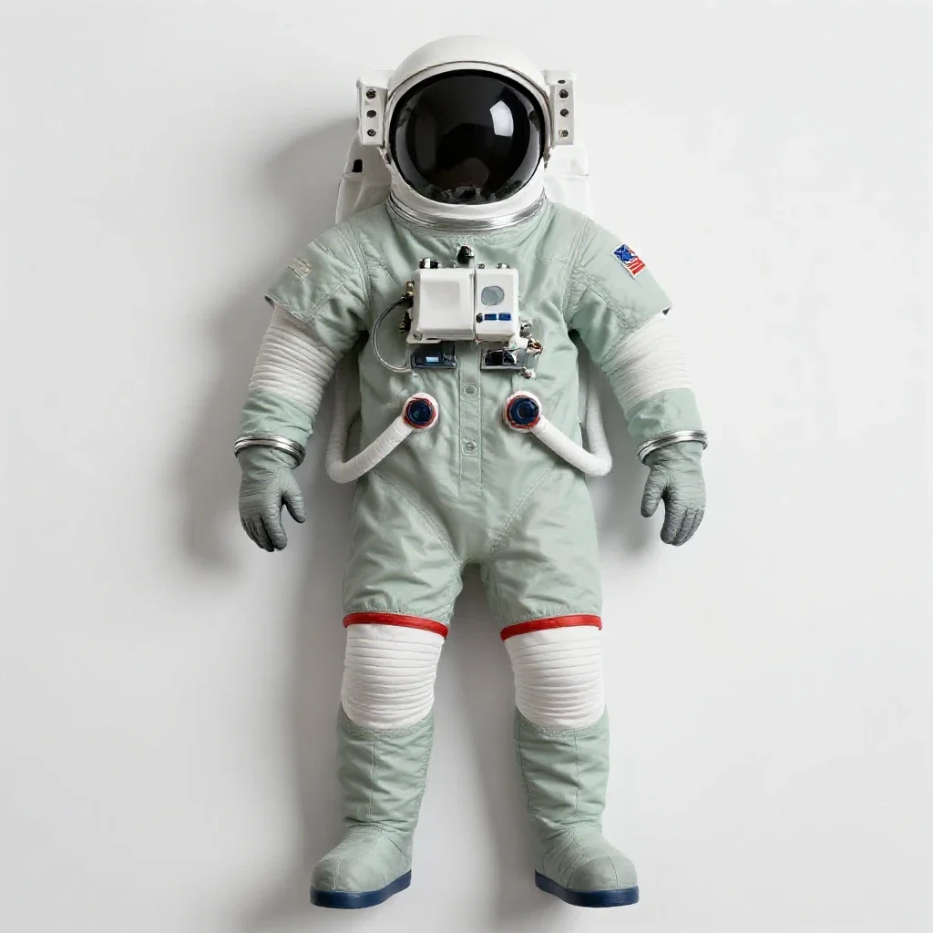 Spacesuit isolated on a white background