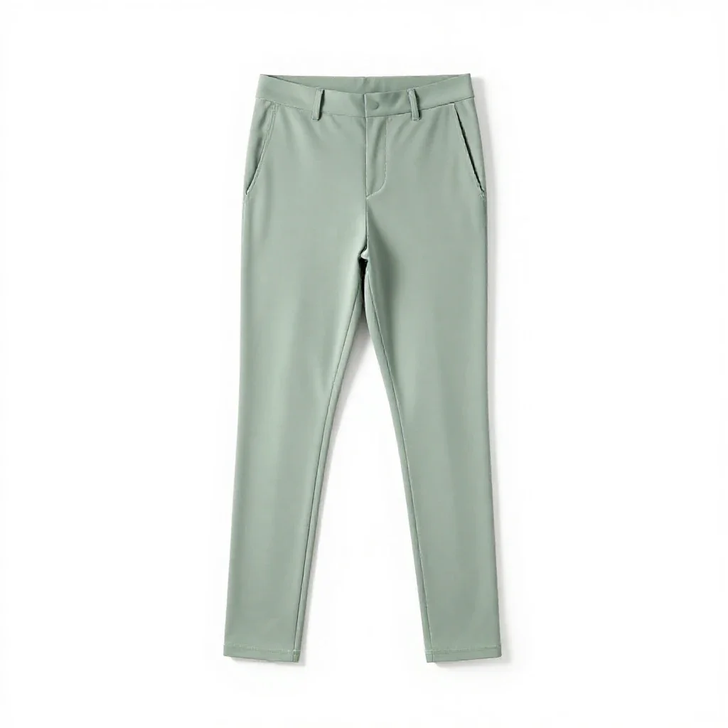 Stretch pants isolated on a white background